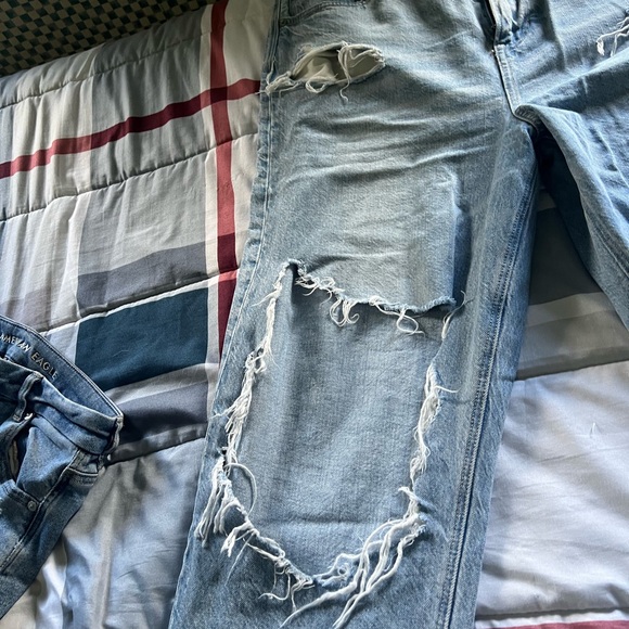 Ladies, American Eagle size 14 short slightly used jeans smoke-free home - Picture 3 of 8